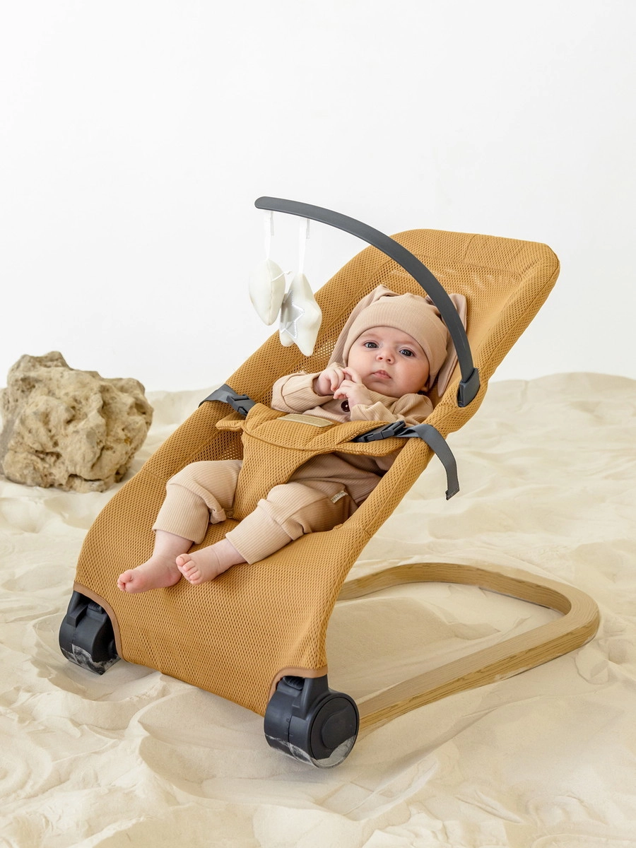 Шезлонг Amarobaby Baby relax Бежевый 9sj7dg2tbf9du3h9wc5uxgb7ybbtyndb