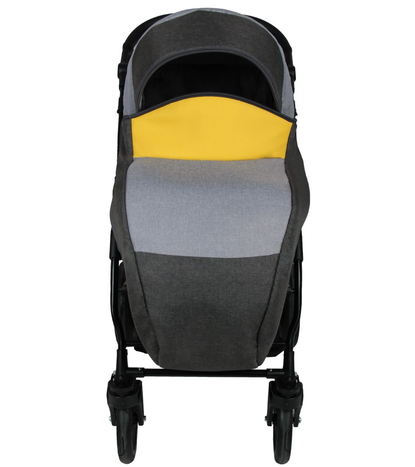 Коляска 2в1 Alis ALVARO т.серый+св.серый+желтая кожа ikoap4oojbii9yv4nf80nwfhu3ptefdq