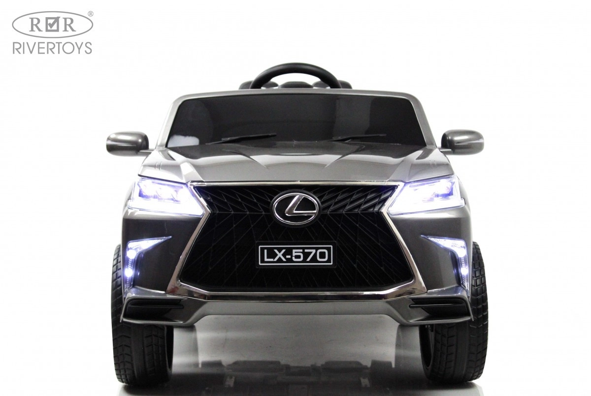 Детский электромобиль RiverToys Lexus 570 E555EE серый глянец 0ja3029z0s5qy0ph3v5lzah25txfor4u