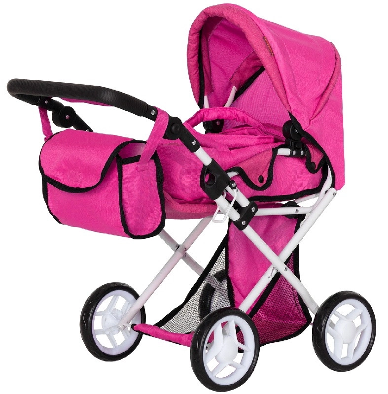 Коляска для кукол Carrello Unico 9346 Hot Pink zlqfojow0nqn9srfkb90rc0vtqi0a8s3