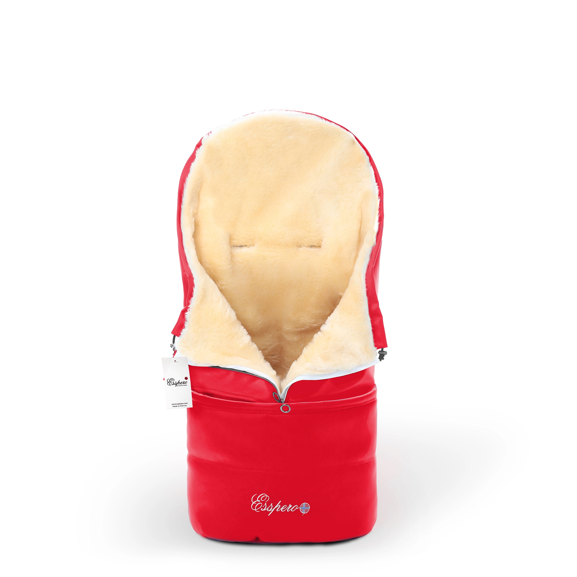 Конверт в коляску Esspero Transformer Lux (натуральная 100% шерсть) Red 27e3c27583585861b2420614c60629f2