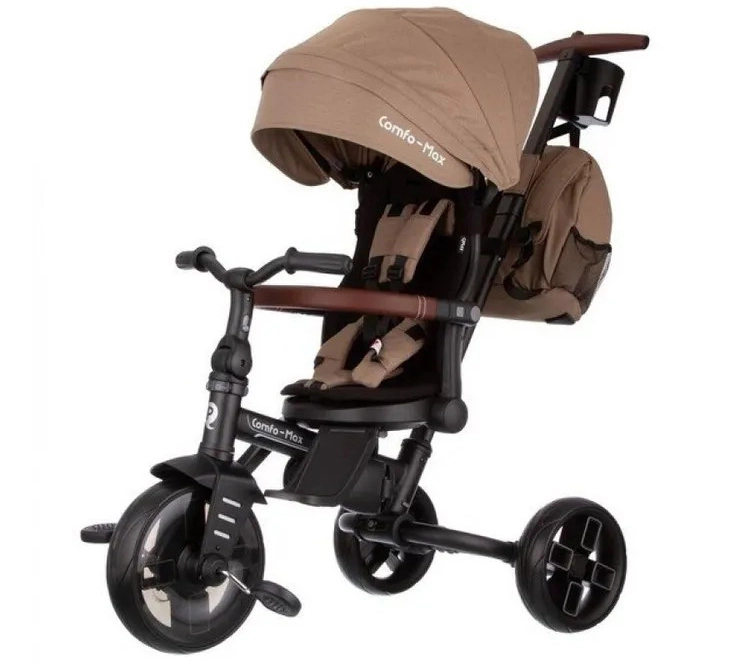 Велосипед трехколесный Qplay T70 Comfo Max (Brown)