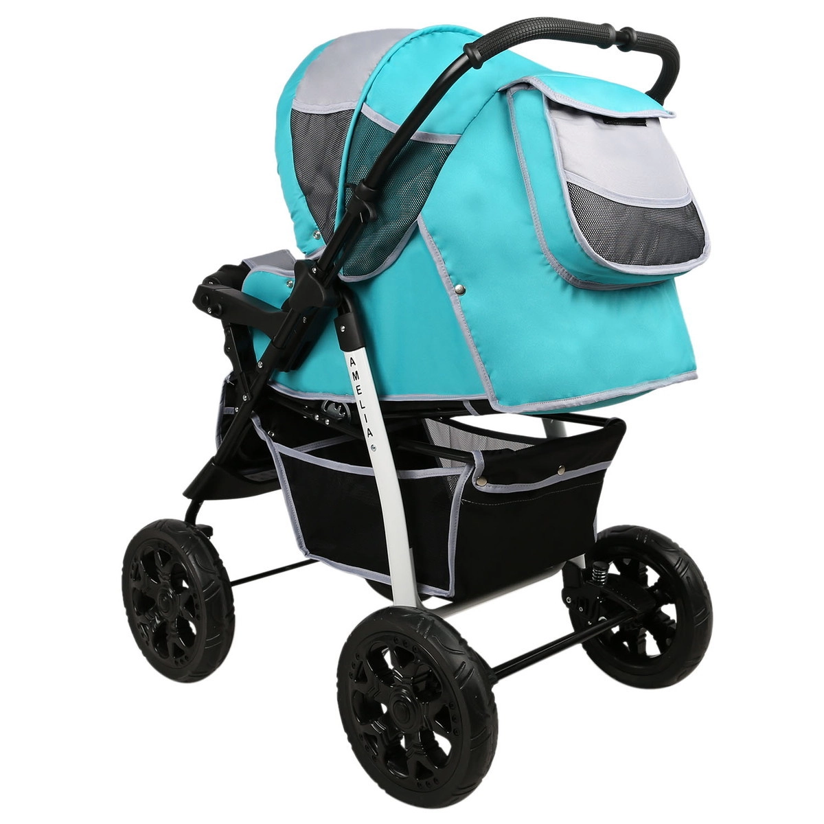Прогулочная коляска Alis AMELIA I  бирюзовый+св.серый dij2g6zxuwlvvomm1vsx5flvr66iuglz
