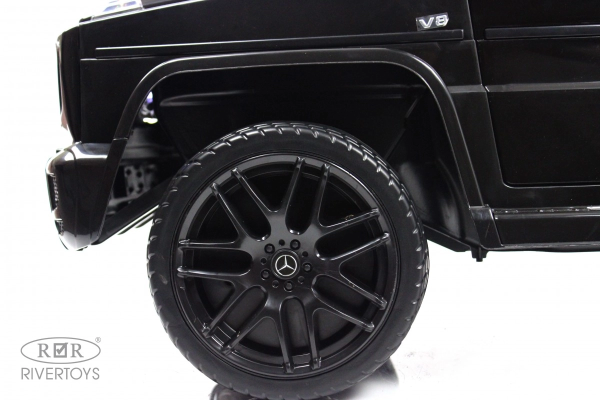 Детский электромобиль RiverToys Mercedes-Benz G500 E333EE черный zn15ste2f9om5u94kkt08u6s78q0q33s
