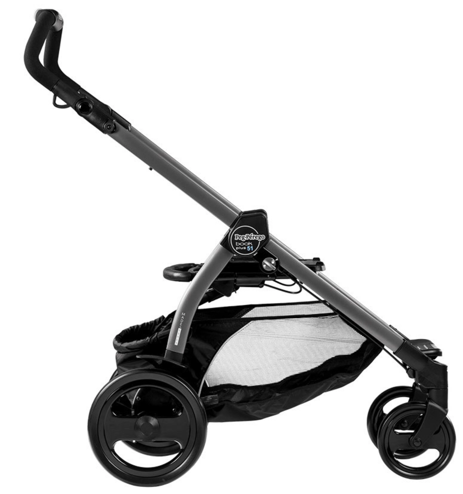 Шасси Peg Perego Book 51 Titania W/Handle Black fa332ad793c8f019ddddbd2bd85f6fd8