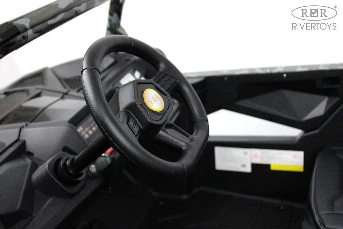 Детский электромобиль RiverToys M222MM зеленый камуфляж jtp0kzgdosu5vxv6dk0rcuv6nv12i3ib