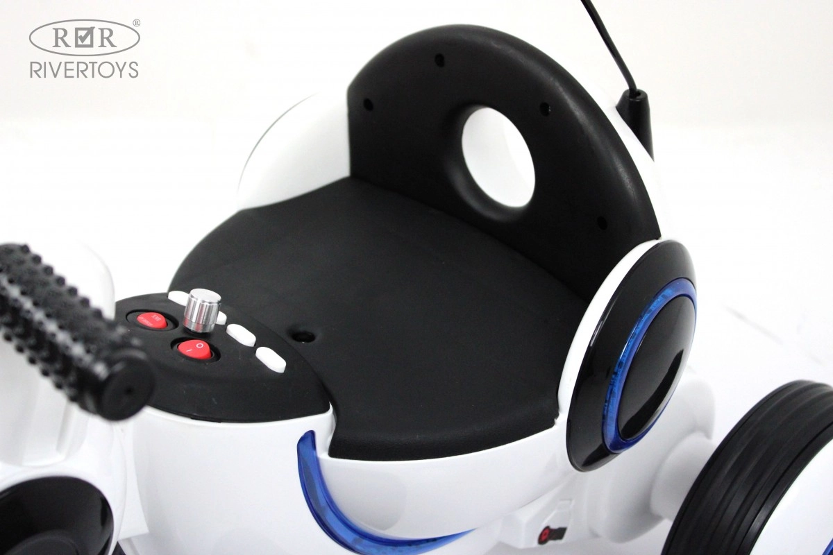 Детский электромотоцикл RiverToys Мoto HL300 белый uvoachqvpzvmnmxu1gp27w1d5ezaaec8