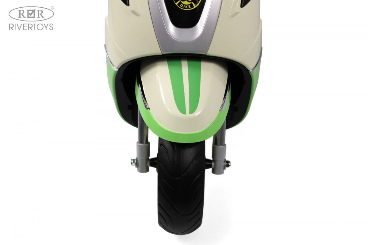 Детский электромотоцикл RiverToys Z222ZZ зеленый bbxpp2fjav26icoweg1rlh3j0c5fg6g4