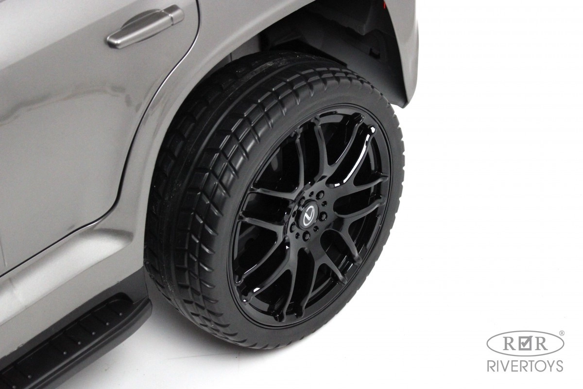 Детский электромобиль RiverToys Lexus 570 E555EE серый глянец ge7dt6ueg5jbyfepmai07uo57dyqolnp