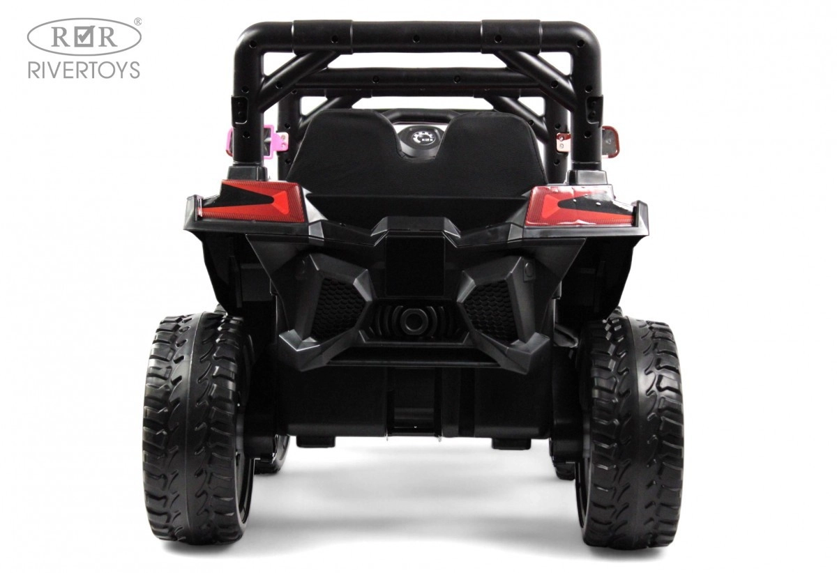 Детский электромобиль RiverToys L888LL розовый камуфляж 37sk4je6spj3jt47y3otlc8lkiu8hxs8