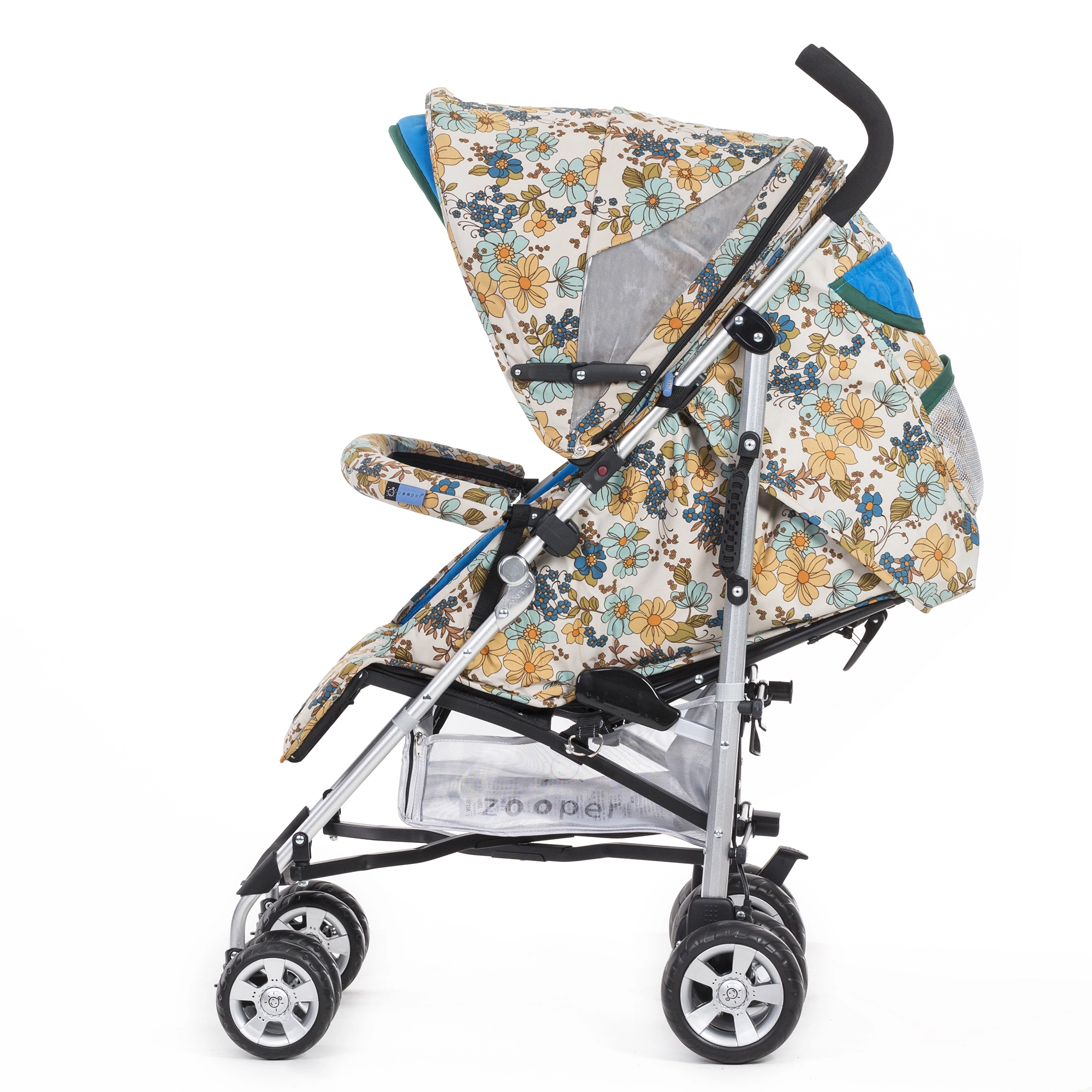 Коляска-трость Zooper Twist Flowers + Kit - Mountian Flowers5