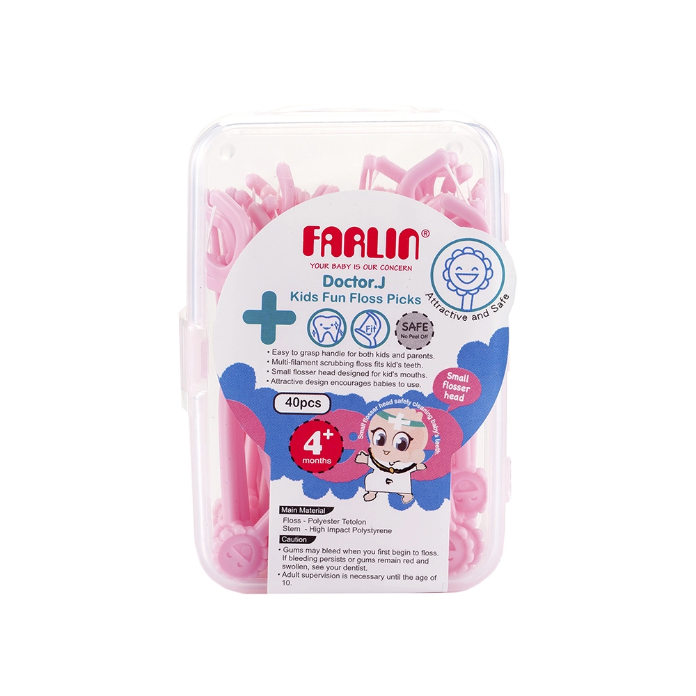 Флоссер детский Farlin, +4 мес. Розовый f78c82867dea9a951997376dcf228370