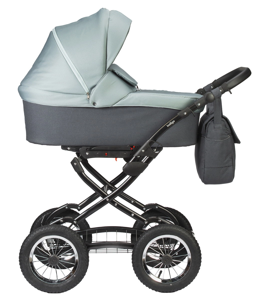 Коляска 2 в 1 Indigo CHARLOTTE Sity Classic 12