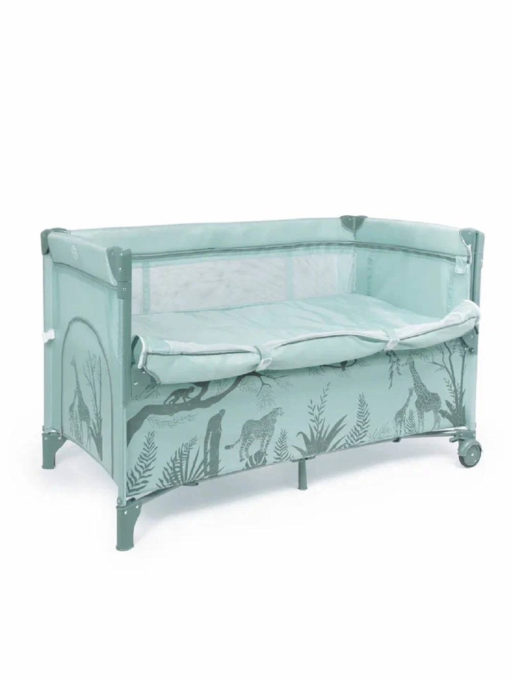 Манеж-кровать Amarobaby Transform (Africa/Зеленый )