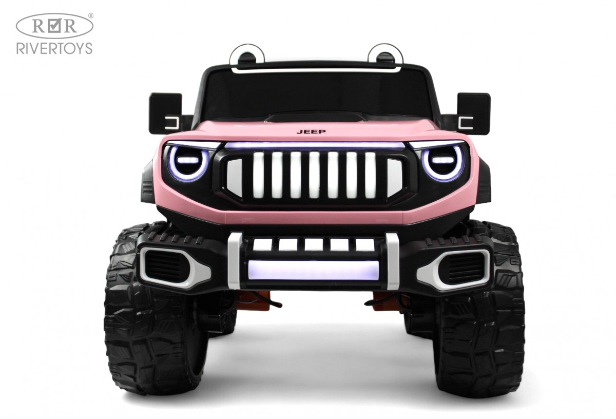 Детский электромобиль RiverToys E007EE розовый q4j6e5t2m1xzkwm809scarwphm9fl5ft