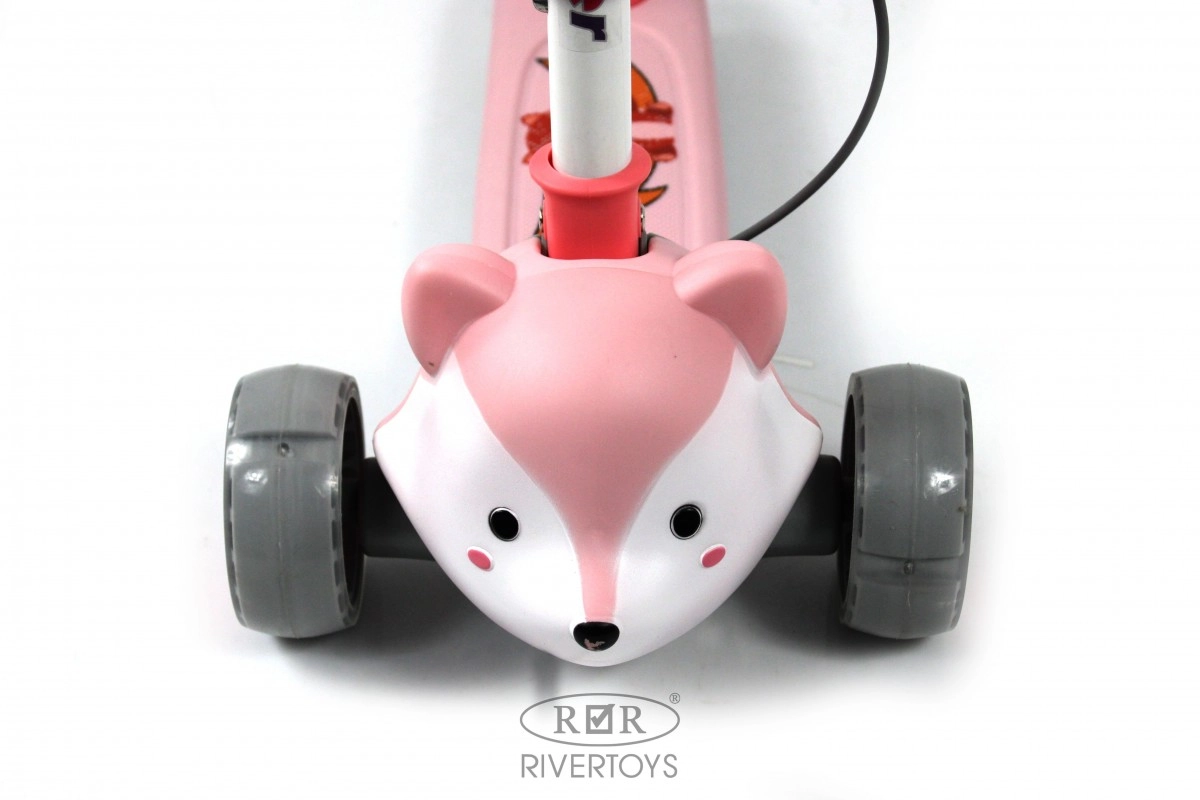 Детский самокат RiverToys HB-T-66 розовый u7w58lhnbzvuswfg9ktn09lx6xxhxa29