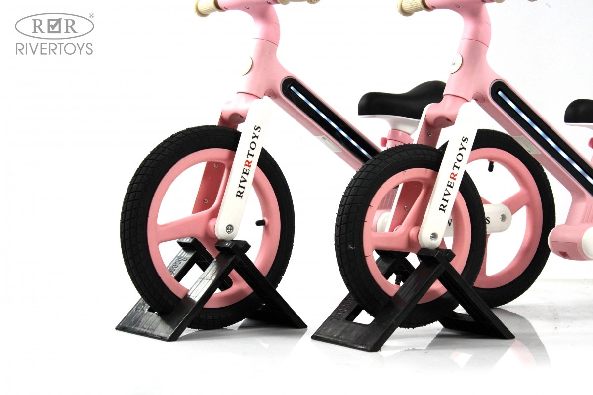 Детский беговел RiverToys HB-002 розовый ywuqlrgiphxn9wqg7zabahvf3thg61wt