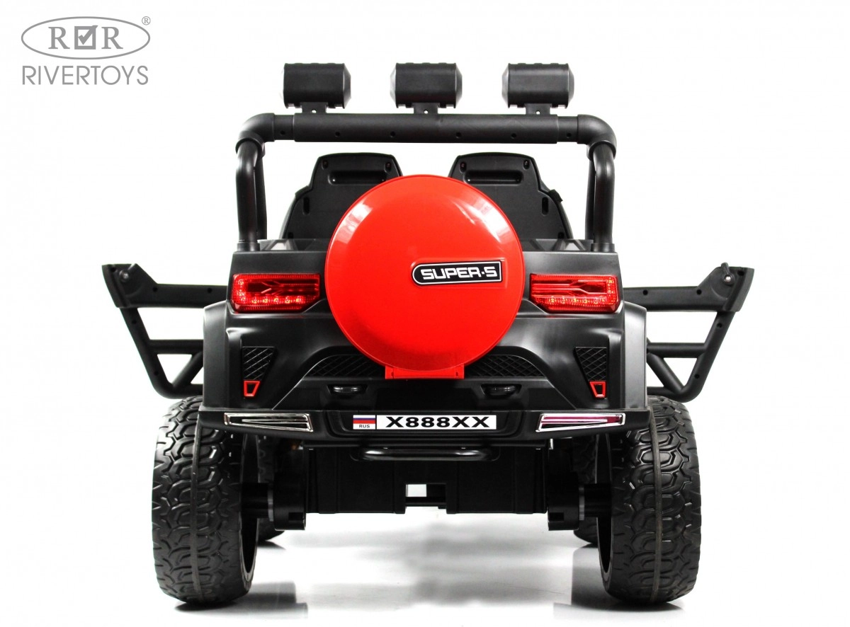 Детский электромобиль RiverToys X888XX красный lq7gtys2drnhi1ib1cry600x13spc5uf