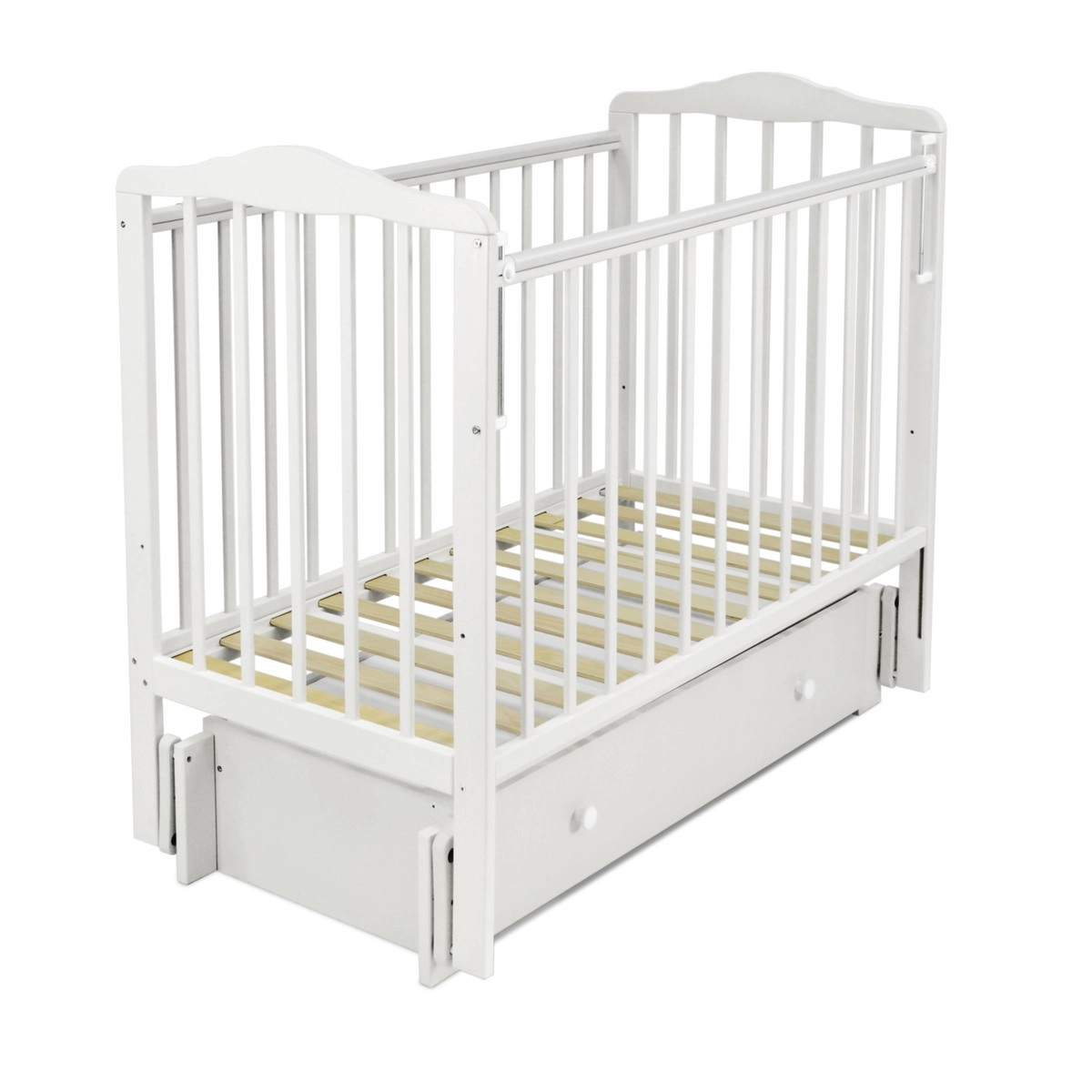 Детская кроватка Sweet Baby Primi Sogni с маятником и ящиком Белый aizdbtf176jinjvmldqlbuy31xi203af