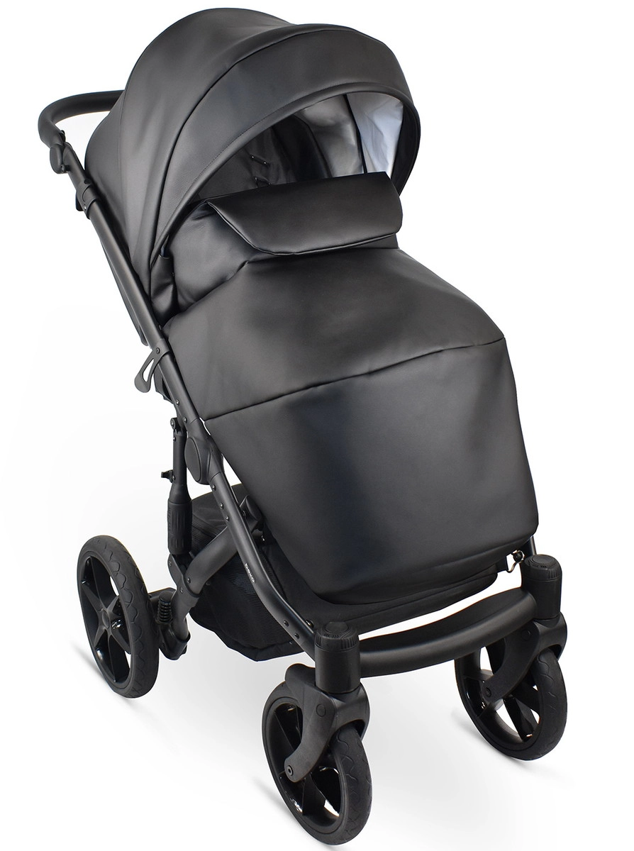 Детская коляска Bexa Ideal Eco 2 в 1 IE01 черный+черная кожа 0v21ux25iy98z0m5pvh9j4pmjxvdijju