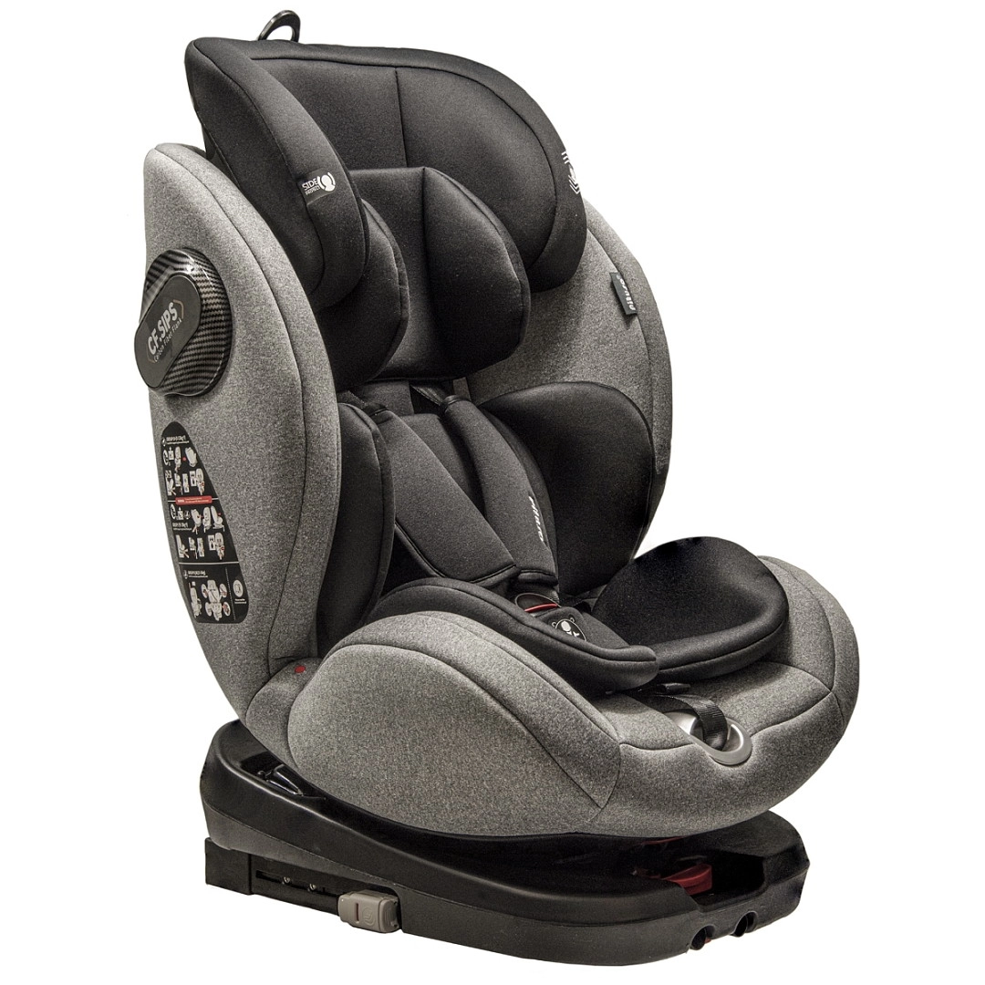 Автокресло Pituso Roys Pro 0-36 кг Grey, Black Inlay mhye2nghyvrmkug2q023f3h4tcrd9y1a
