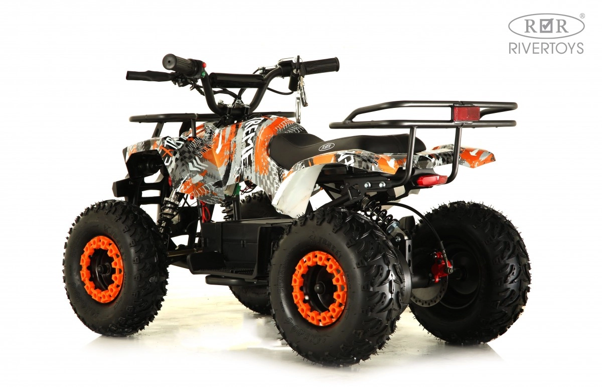 Детский электроквадроцикл RiverToys TIKI LUX оранжевый 98dey3e5etovkop6pt0olea1762hxyqa