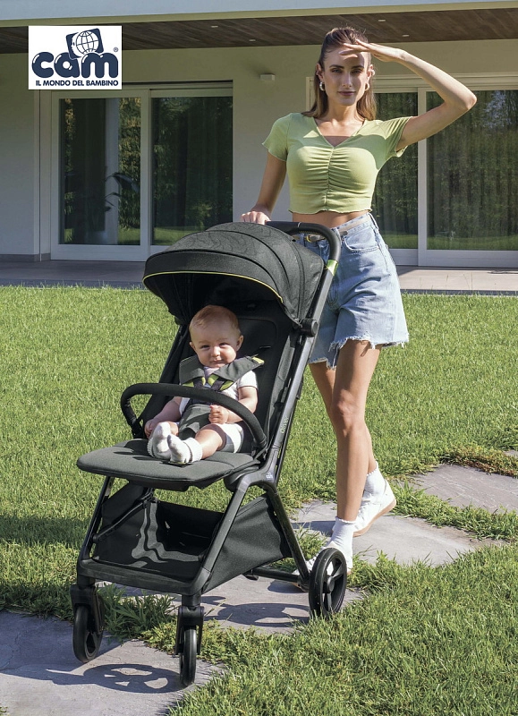 Коляска прогулочная CAM Oliver 210 серый2