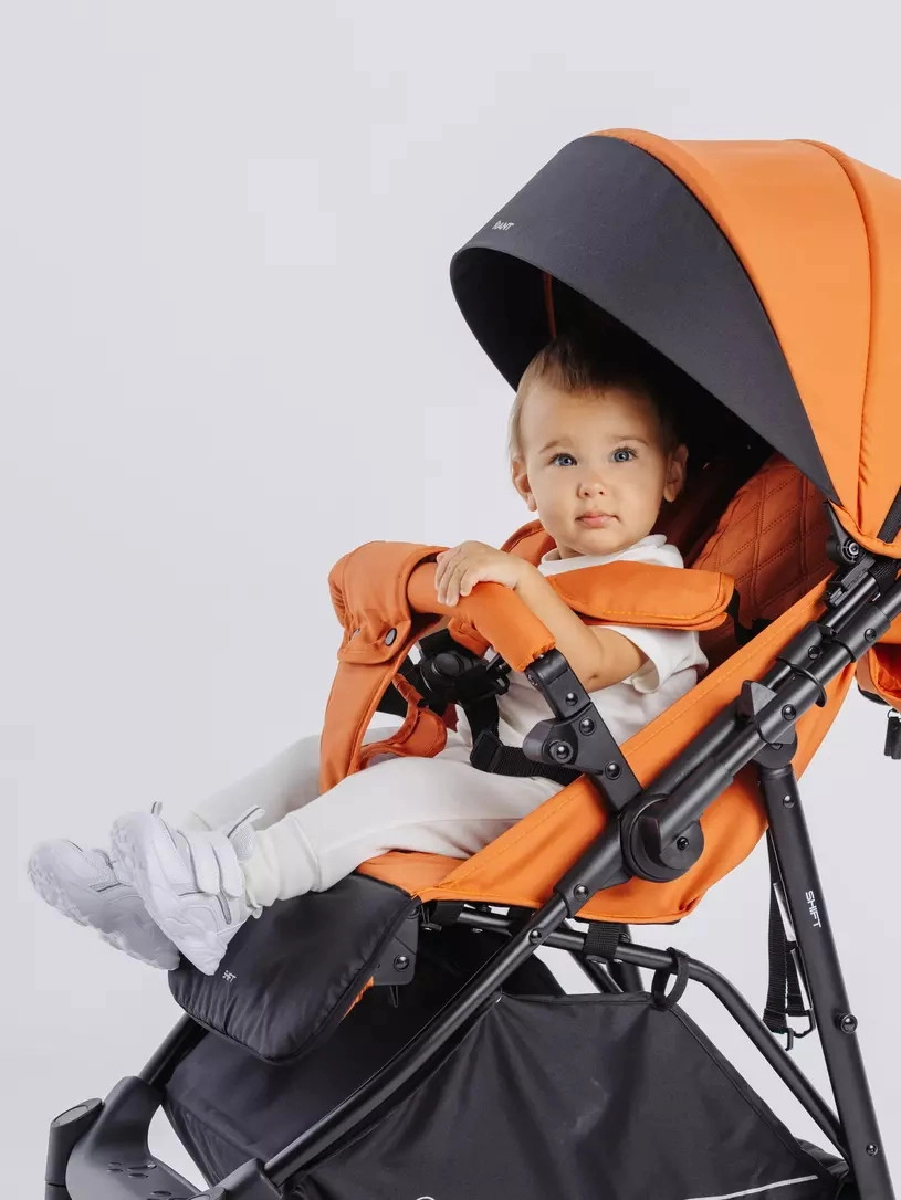 Прогулочная коляска RANT SHIFT Orange brown 8gqxt6p96yyx07xc419hwfr382x3sqb3