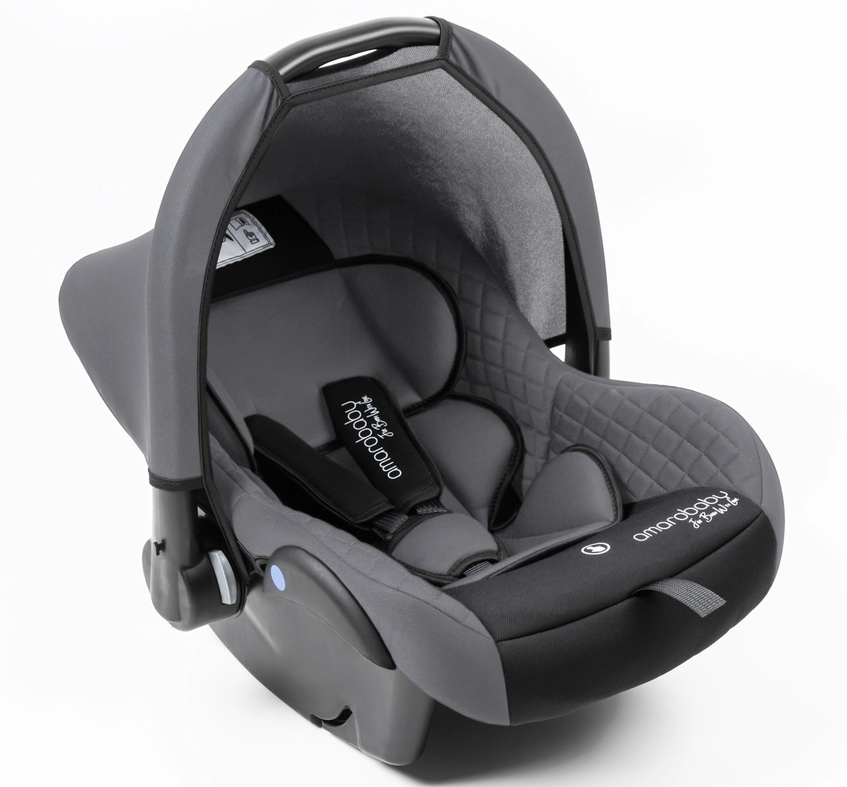 Автокресло детское AMAROBABY Baby comfort Серый/чёрный 5llz5ma634jj3278ddwgz7rdktzt7xn0