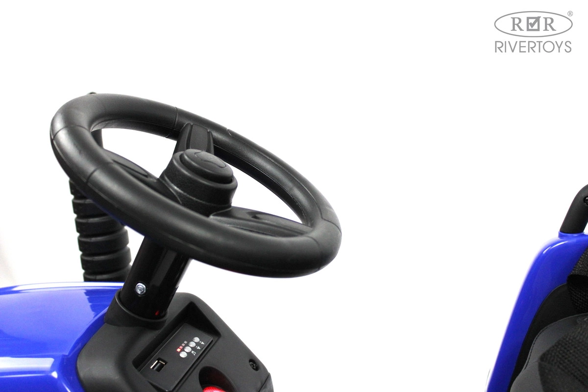 Детский электромобиль RiverToys Трактор H444HH синий 6wpgxjtp1zes1n861lro0mbk7oh3hibd