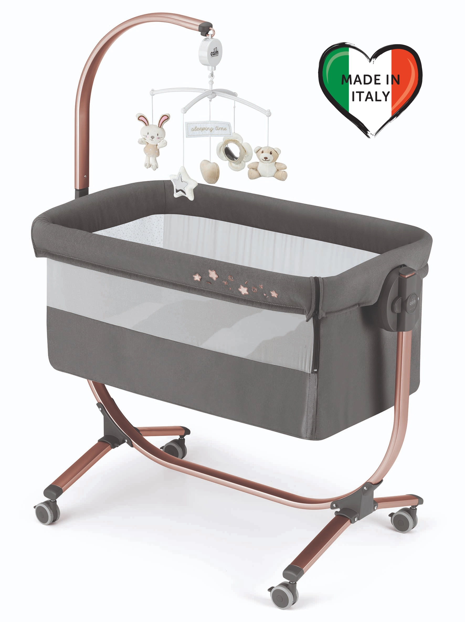 Колыбель Cam Cullami 163 антрацит со звёздочками 26rp2zmodfgzo6oh68bhdmrunv7jqtrx