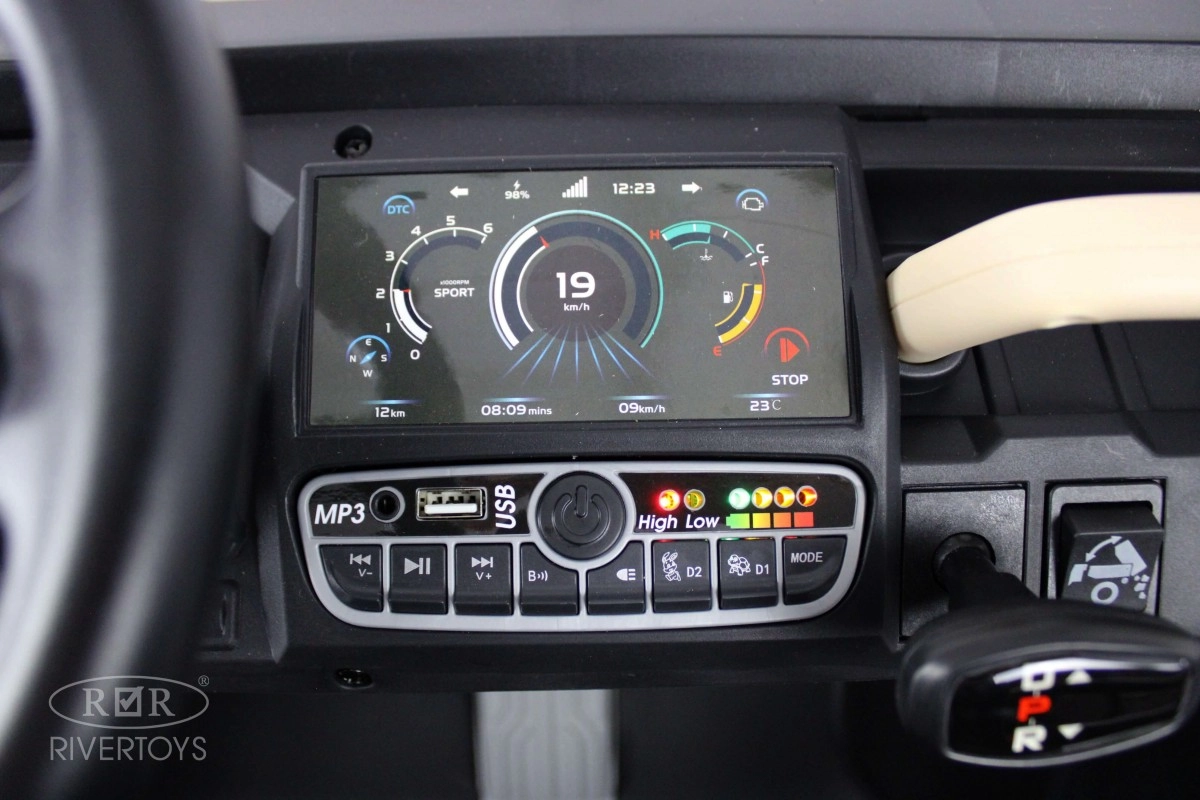 Детский электромобиль RiverToys H005HH кремовый cwh2wery7dhqossoxb44z4r0fg3qxl42