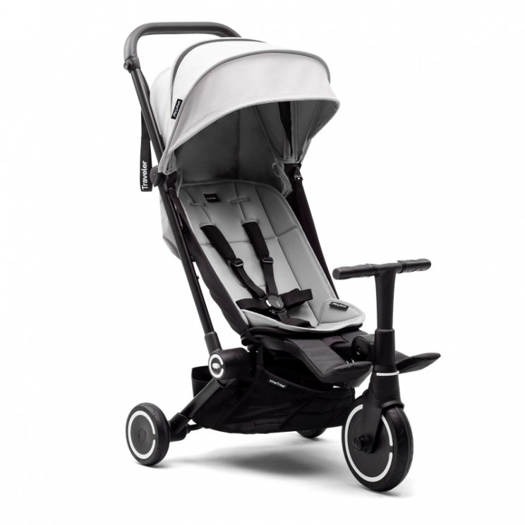 Трехколесный складной велосипед SmarTrike Traveler (Everest white)