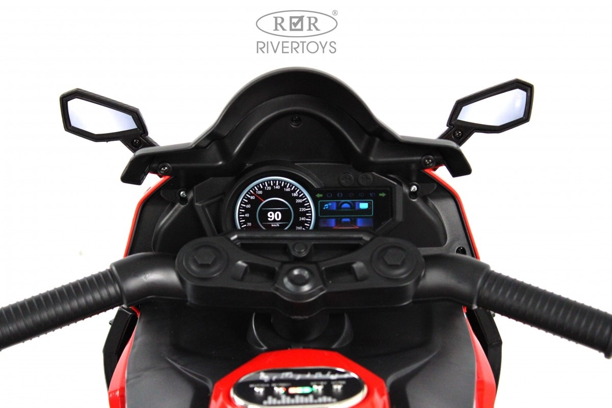 Детский электротрицикл RiverToys K002PX-A красный 23enx1l9tcuihupnclnwc2p07hub980t