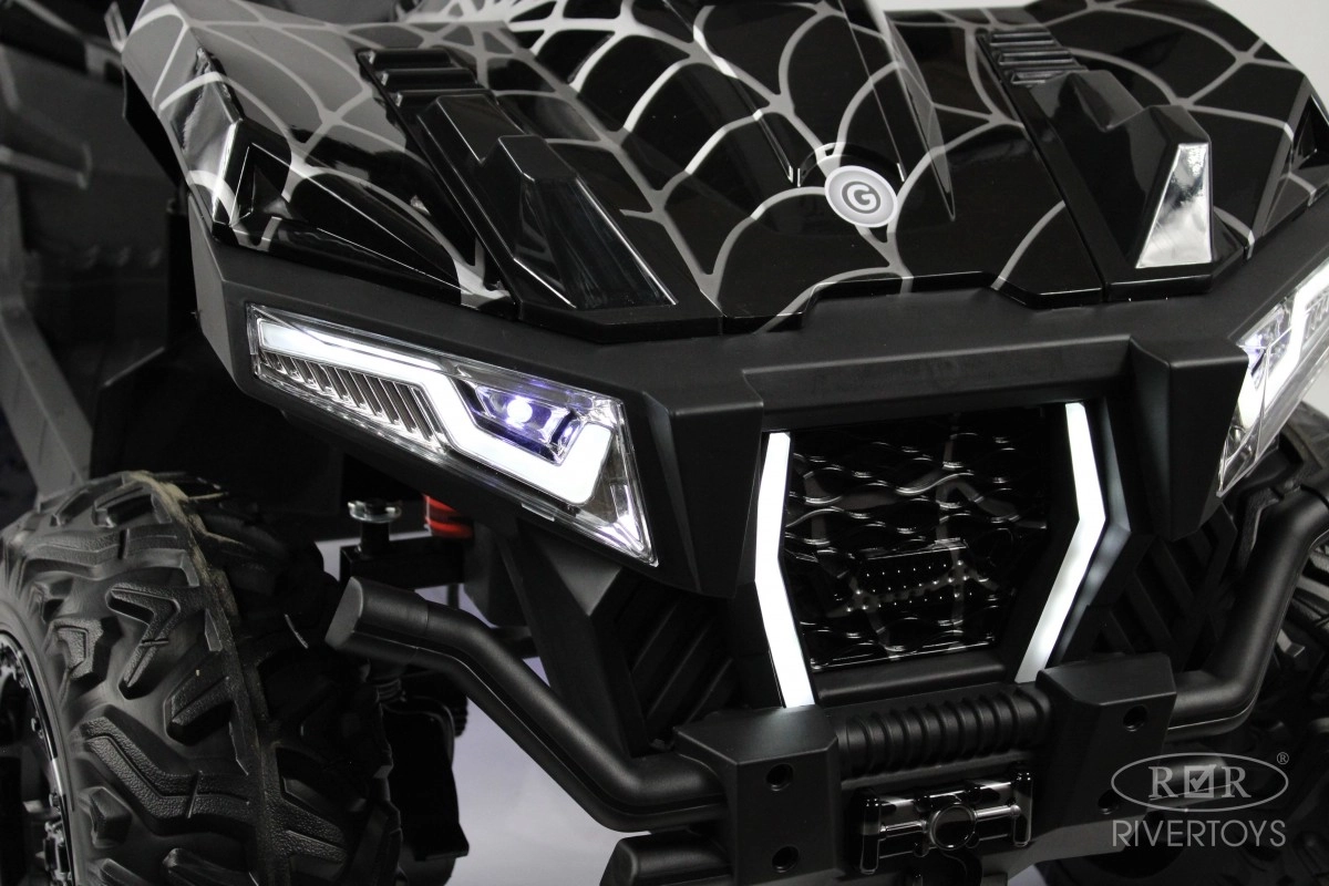 Детский электромобиль RiverToys X999XX черный спайдер ls0te4ez32bjbxn0u0jveoay45wjyaju