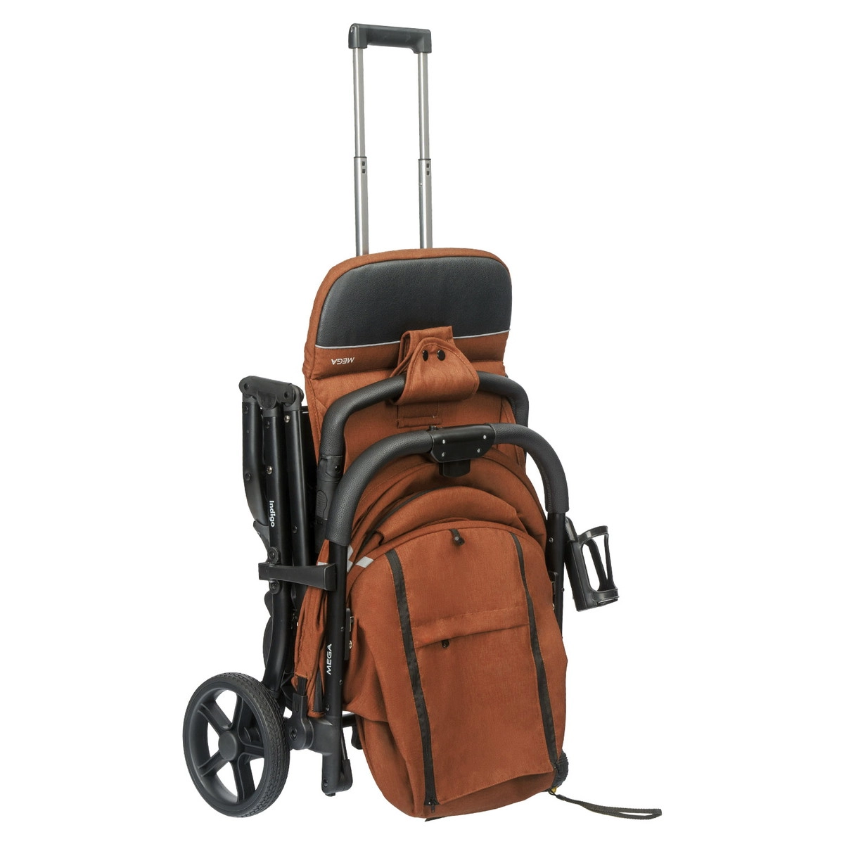 Прогулочная коляска INDIGO MEGA терракот 4a3o0v6q6xa1vf0rdb9s0ha63sacbhu6