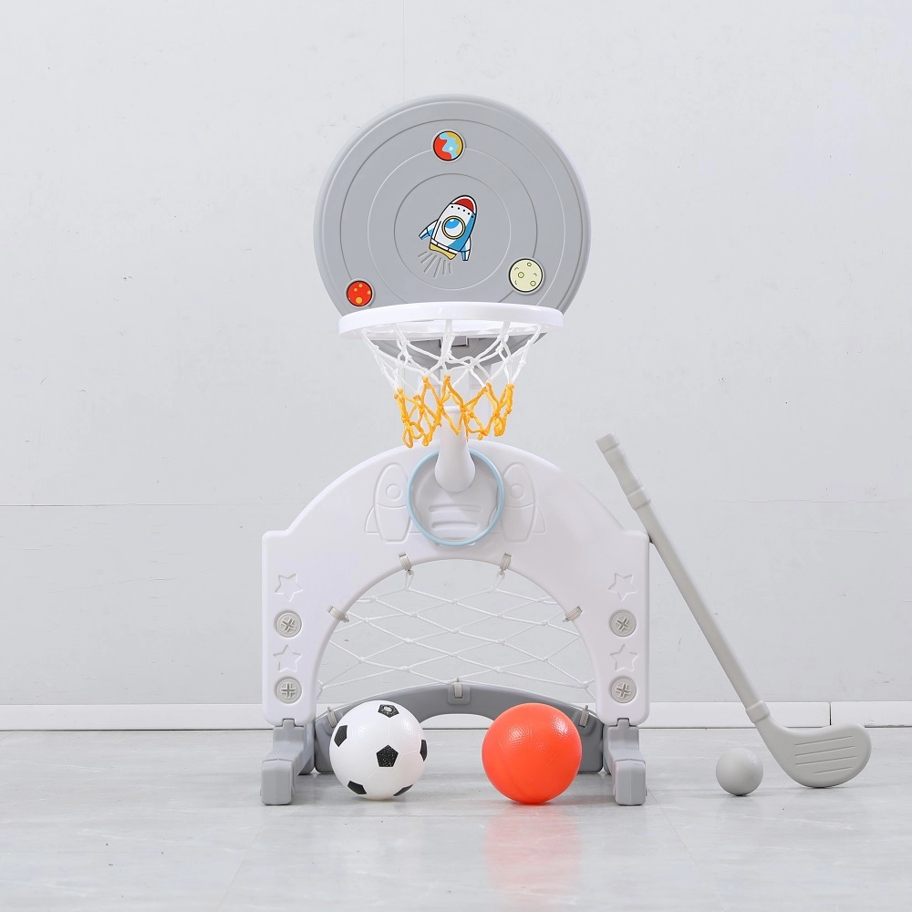 Баскетбольная стойка UNIX Kids Space Grey 108131797-basketbolnaya-stoika-unix-kids-space-grey