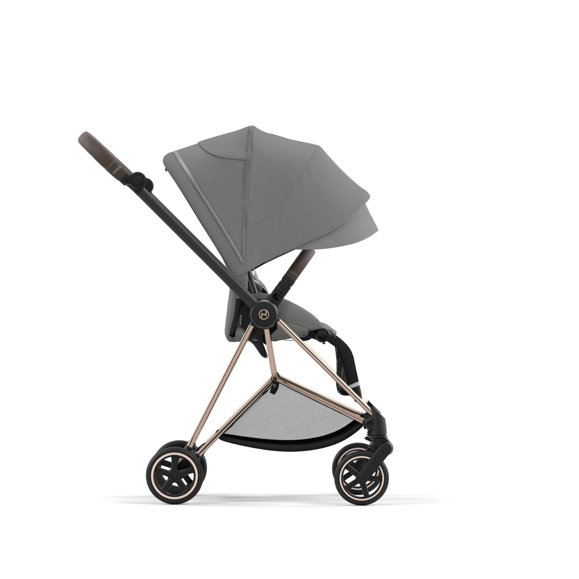 Cybex Mios V3 прогулочная коляска Mirage Grey, Rose Gold доп