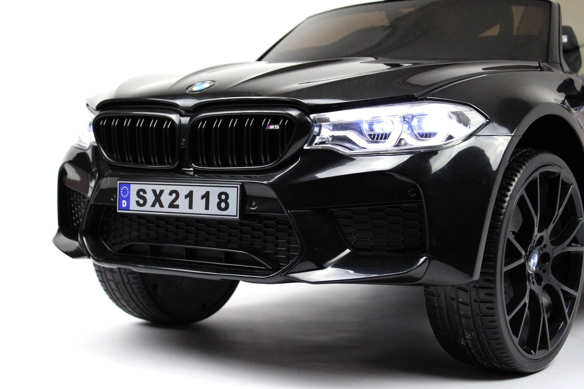 Детский электромобиль RiverToys BMW M5 Competition A555MP черный 5h56bwi8c42y89oip0j2f5d0oh7iznzr