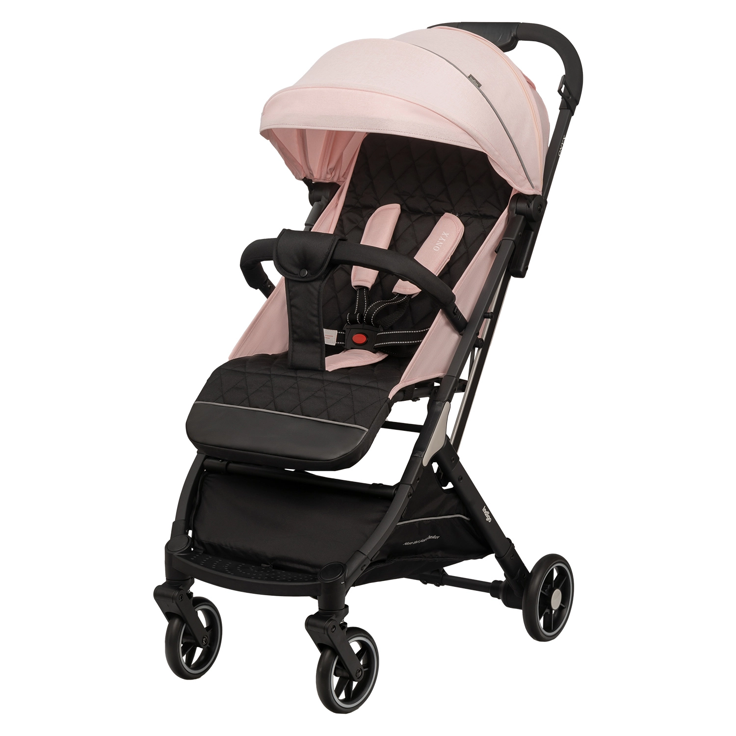 Прогулочная коляска INDIGO ONYX  розовый be05b926e4ab0141e8c64b32304ed233