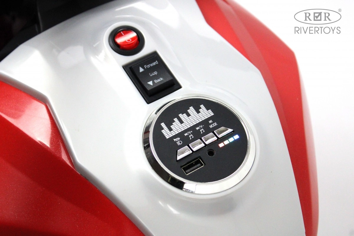 Детский электротрицикл RiverToys Z333ZZ красный 9s59ewdx0qb667e88ch5zcgruptnv8ve