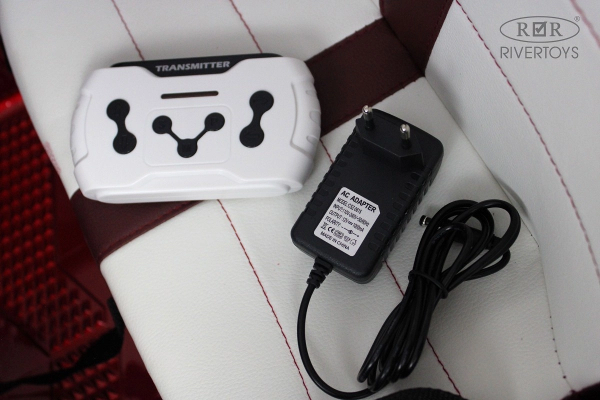 Детский электромобиль RiverToys М555БХ красный глянец z7enz3gznyq1lyqu60u26cja58wk1w1i