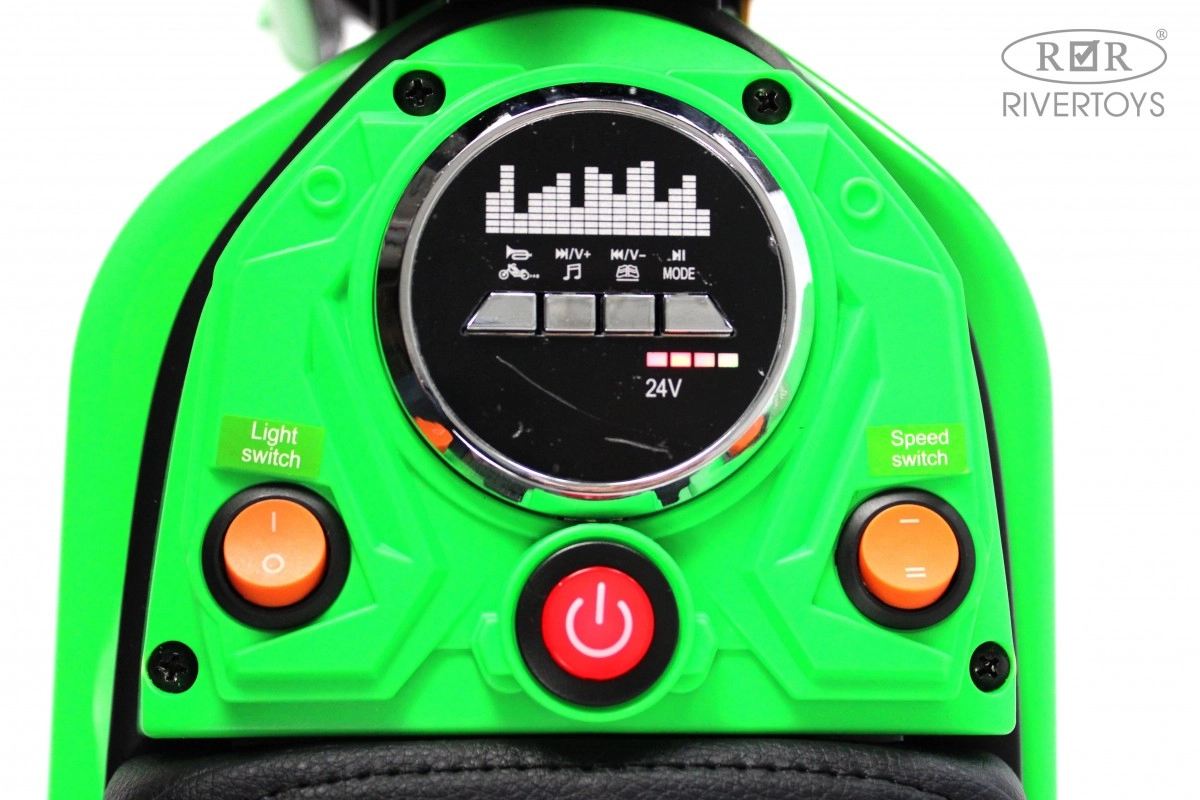 Детский электромотоцикл RiverToys A005AA MOTO зеленый p7ty1xbe2g1spsqjqwm74tgbxxzjl5tc