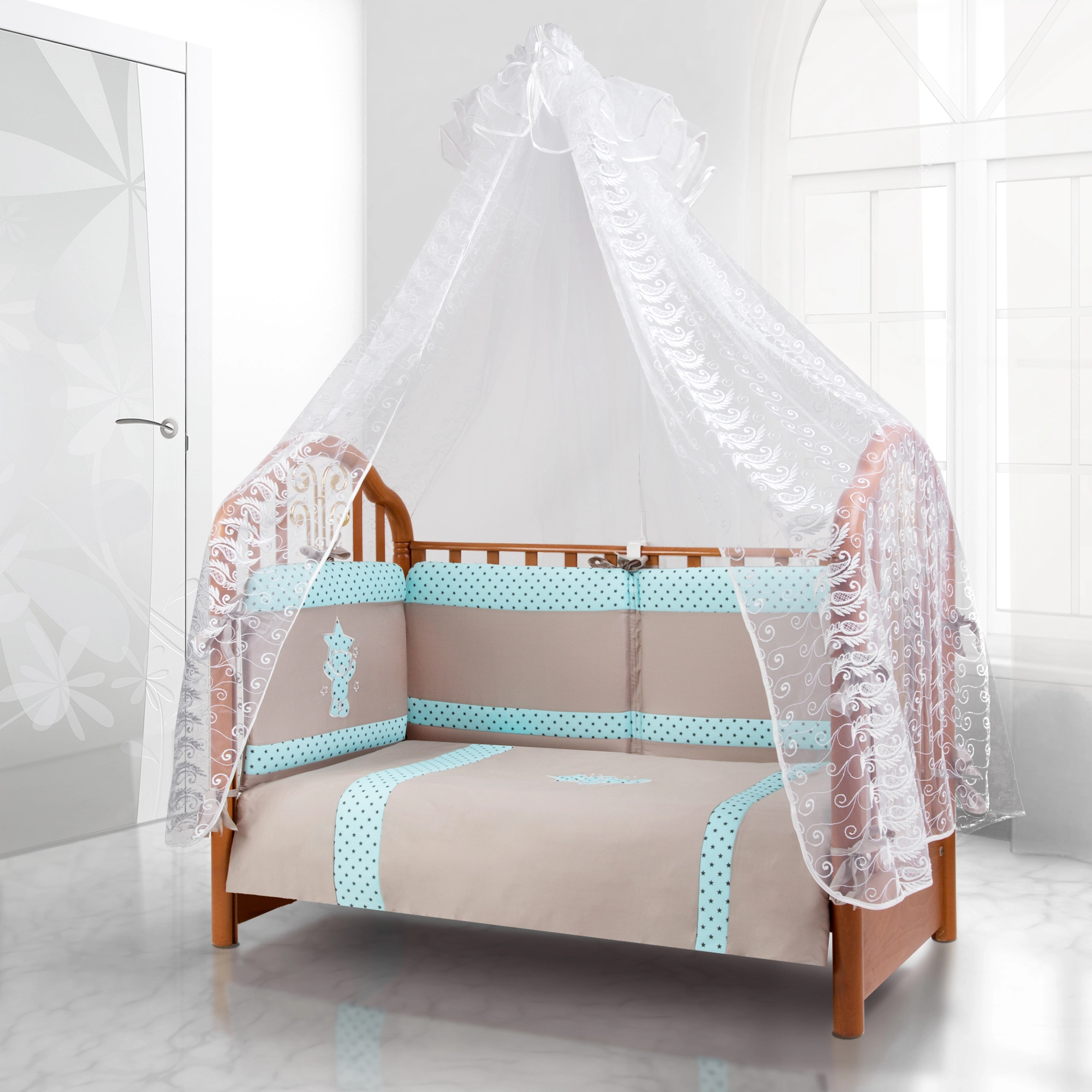 Комплект постельного белья Esspero Happy Bear (Grey)