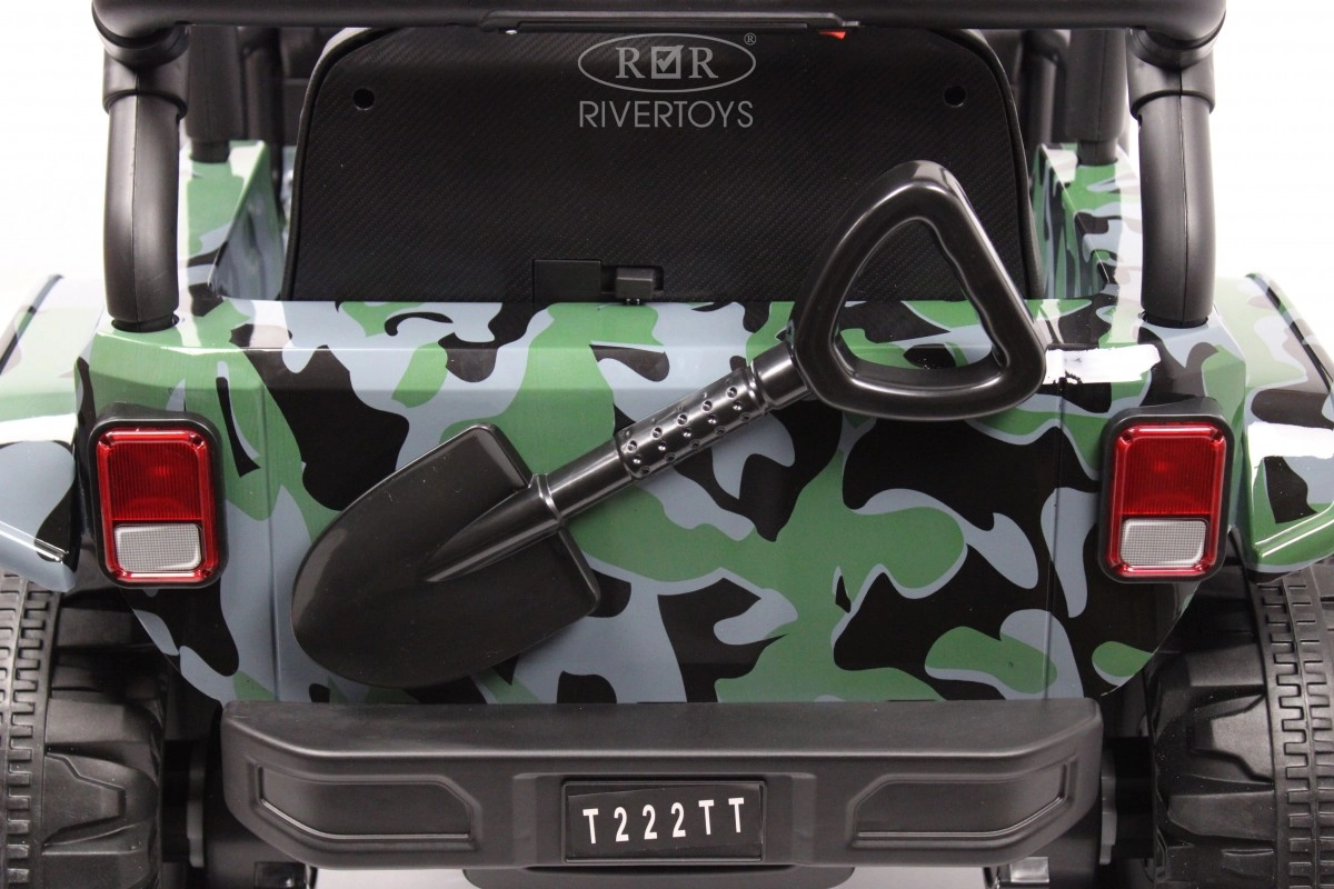Детский электромобиль RiverToys T222TT 4WD камуфляж vt65k1e6drn2kjhn0jxlubqy5kbyhj6l