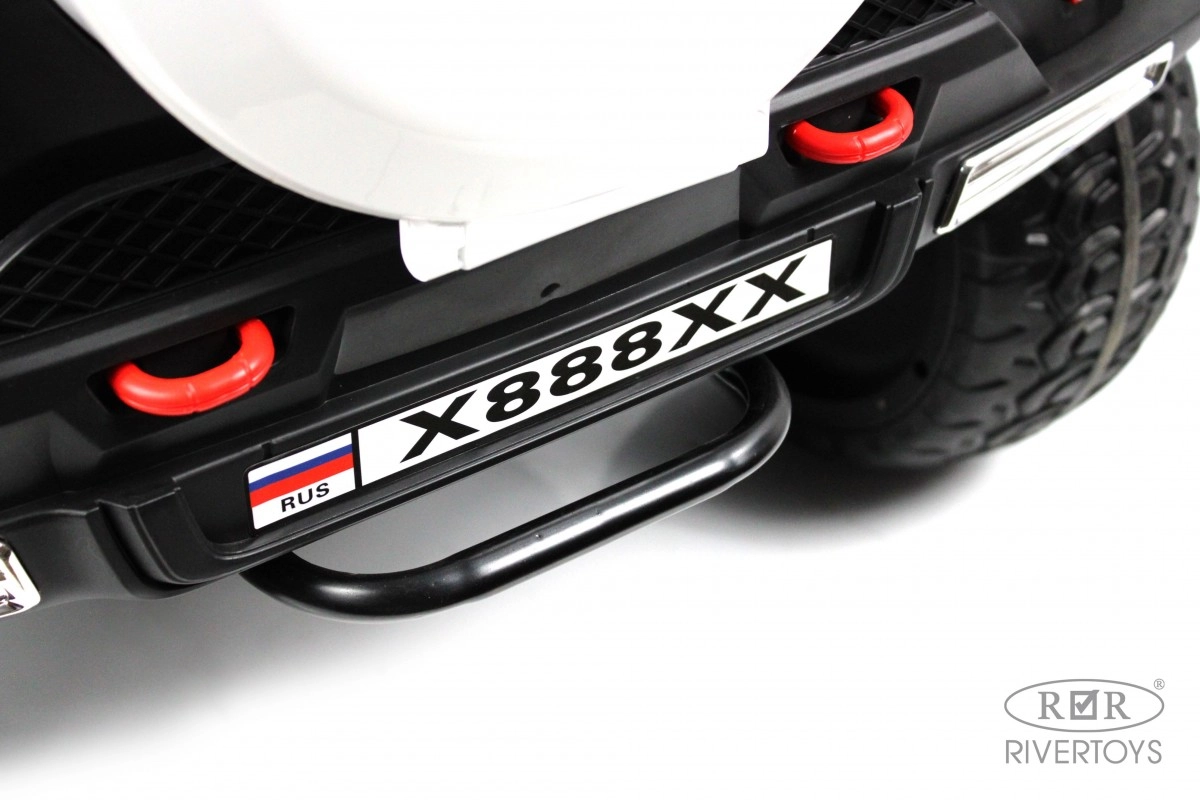 Детский электромобиль RiverToys X888XX белый sdaeebimm2qqb5eagre13jcyjb2d8473