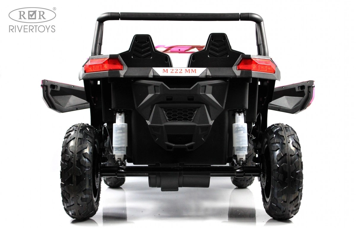 Детский электромобиль RiverToys M222MM розовый 3uioknbkfu6ippzl8x290mbe3zht5jsg