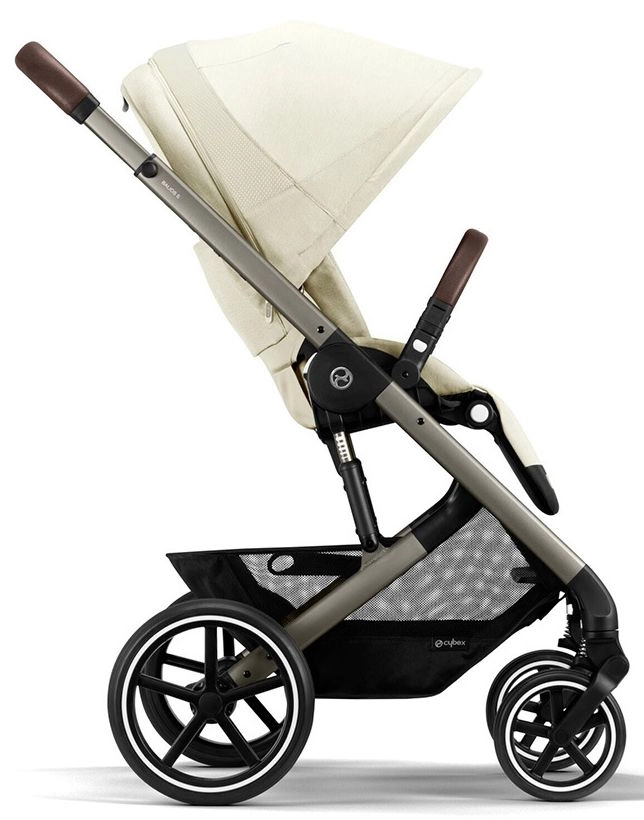 Прогулочная коляска Cybex Balios S Lux TPE Seashell Beige с дождевиком 1w00fo6uad2bjp4727uwhvvt7jlgxmta