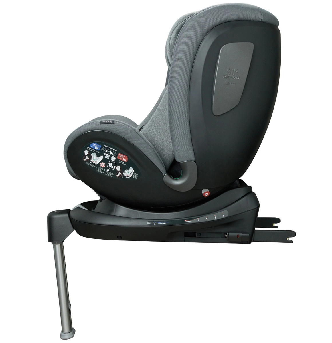 Автокресло Daiichi by Bliva 360 PRO I-Size B001 Two-tone Gray vvuare52jz7qa7040hnt6ggz1fnzudx1