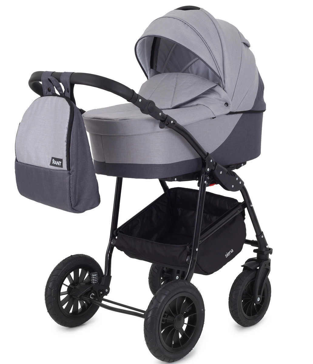 Детская коляска Rant Siena New 2 в 1 02 т.серый-св.серый fl2pblezo0uegor7edev8sia3xn1eqb0